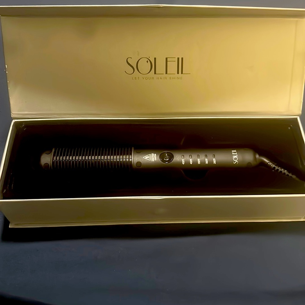 SOLEIL STYLING COMB (BLACK)